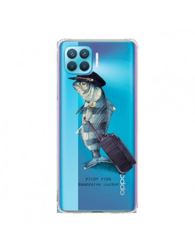 Coque Oppo Reno4 Lite Pilot Fish Poisson Pilote Transparente - Eric Fan