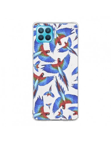 Coque Oppo Reno4 Lite Perroquets Parrot - Eleaxart