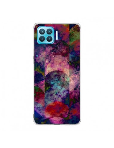 Coque Oppo Reno4 Lite Abstract Galaxy Azteque - Eleaxart