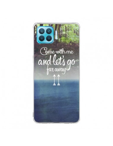 Coque Oppo Reno4 Lite Let's Go Far Away Forest Foret - Eleaxart