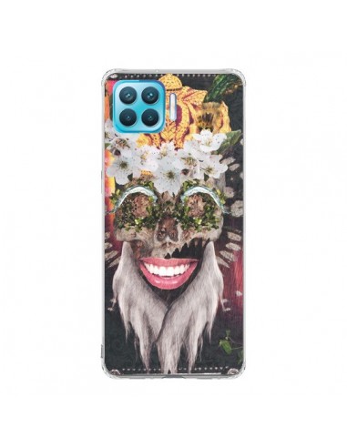 Coque Oppo Reno4 Lite My Best Costume Roi King Monkey Singe Couronne - Eleaxart