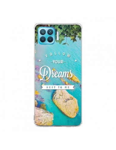 Coque Oppo Reno4 Lite Follow your dreams Suis tes rêves Islands - Eleaxart