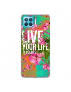 Coque Oppo Reno4 Lite Live your Life - Eleaxart