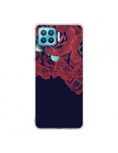 Coque Oppo Reno4 Lite Roses - Eleaxart