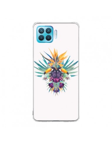 Coque Oppo Reno4 Lite Exotic Toucans Summer Ete - Eleaxart