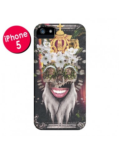 Coque My Best Costume Roi King Monkey Singe Couronne pour iPhone 5 et 5S - Eleaxart