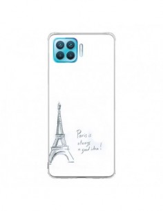 Coque Oppo Reno4 Lite Paris is always a good idea -  Léa...