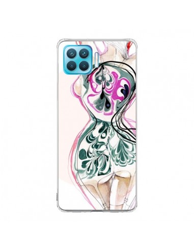 Coque Oppo Reno4 Lite Femme en fleurs - Elisaveta Stoilova