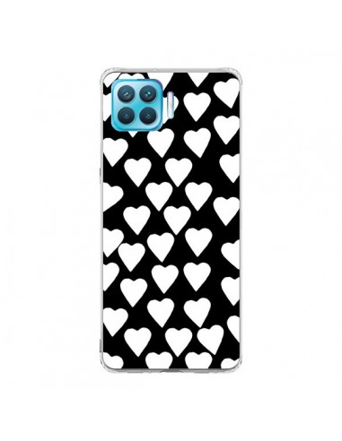 Coque Oppo Reno4 Lite Coeur Blanc - Project M