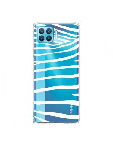 Coque Oppo Reno4 Lite Zebre Zebra Blanc Transparente - Project M