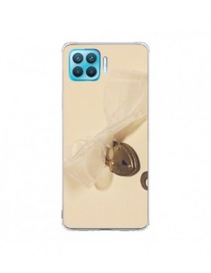 Coque Oppo Reno4 Lite Key to my heart Clef Amour - Irene...