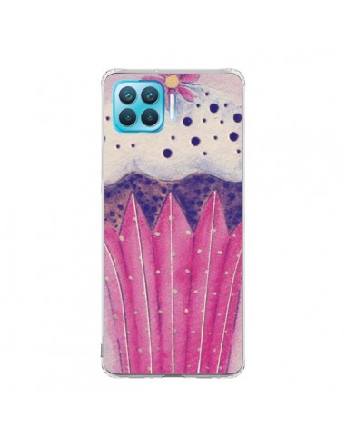 Coque Oppo Reno4 Lite Cupcake Rose - Irene Sneddon