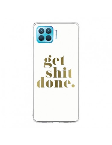 Coque Oppo Reno4 Lite Get Shit Done Doré - Shop Gasoline