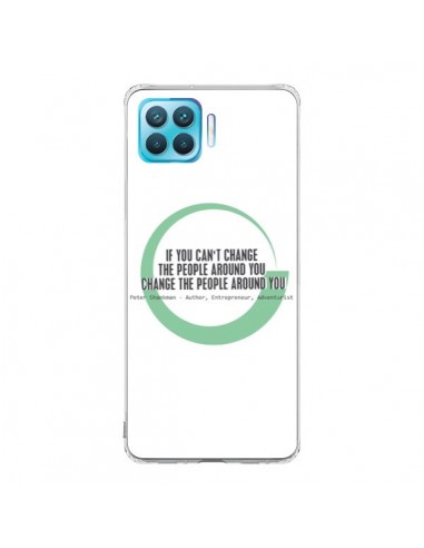 Coque Oppo Reno4 Lite Peter Shankman, Changing People - Shop Gasoline