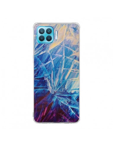 Coque Oppo Reno4 Lite Fleurs Violettes françaises - Ebi Emporium