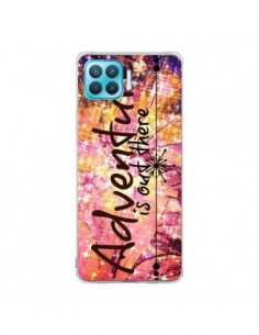 Coque Oppo Reno4 Lite Adventure Is Out There Fleurs - Ebi...