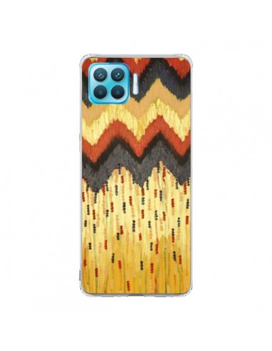 Coque Oppo Reno4 Lite Shine On Gold Azteque -...