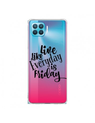 Coque Oppo Reno4 Lite Everyday Friday Vendredi Live Vis Transparente - Ebi Emporium