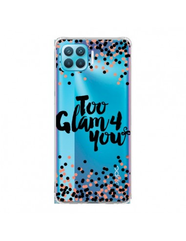 Coque Oppo Reno4 Lite Too Glamour 4 you Trop Glamour pour Toi Transparente - Ebi Emporium