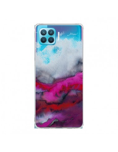 Coque Oppo Reno4 Lite Winter Waves Vagues Hiver Transparente - Ebi Emporium