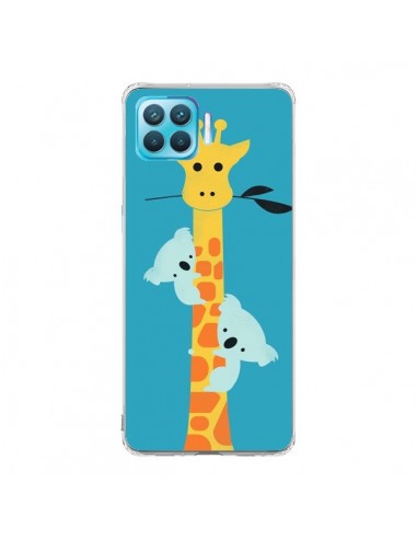Coque Oppo Reno4 Lite Koala Girafe Arbre - Jay Fleck