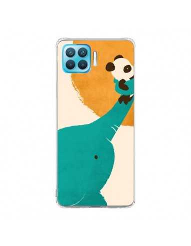 Coque Oppo Reno4 Lite Elephant Help Panda - Jay Fleck