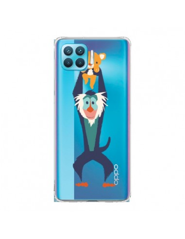 Coque Oppo Reno4 Lite Futur Roi Lion King Rafiki Transparente - Jay Fleck