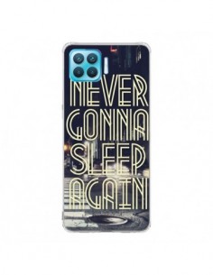 Coque Oppo Reno4 Lite Never Gonna Sleep New York City -...