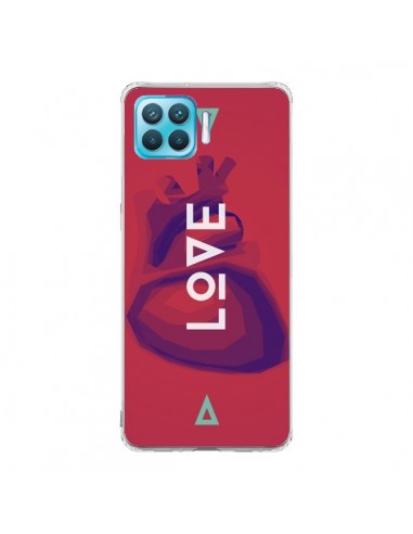 Coque Oppo Reno4 Lite Love Coeur Triangle Amour - Javier Martinez