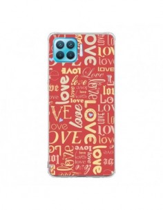 Coque Oppo Reno4 Lite Love World - Javier Martinez