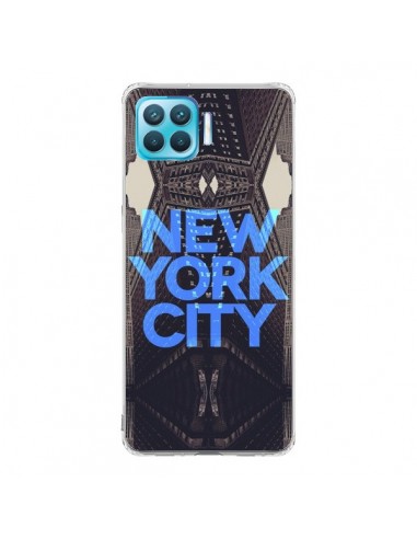 Coque Oppo Reno4 Lite New York City Bleu - Javier Martinez