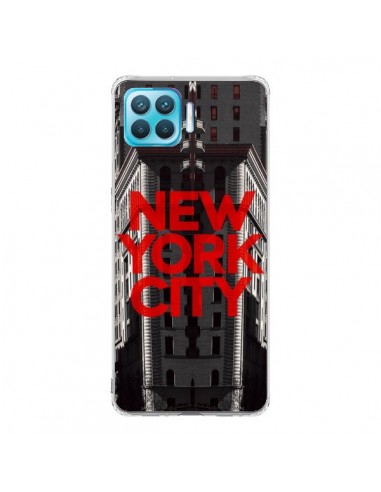 Coque Oppo Reno4 Lite New York City Rouge - Javier Martinez