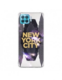 Coque Oppo Reno4 Lite New York City Orange - Javier Martinez
