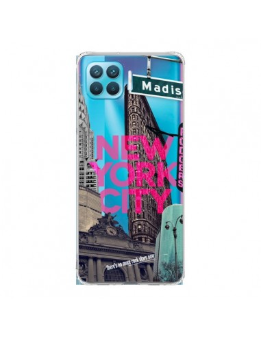 Coque Oppo Reno4 Lite New Yorck City NYC Transparente - Javier Martinez