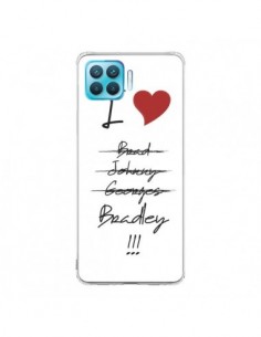Coque Oppo Reno4 Lite I love Bradley Coeur Amour - Julien...