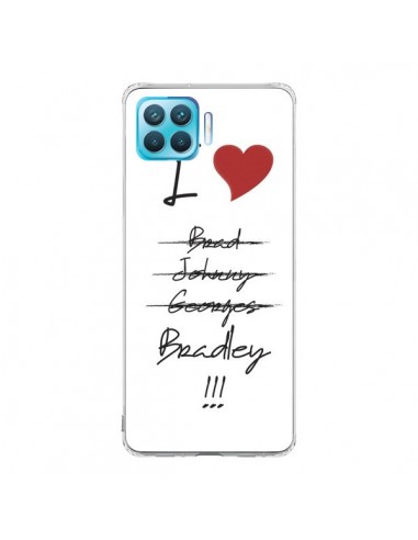 Coque Oppo Reno4 Lite I love Bradley Coeur Amour - Julien Martinez