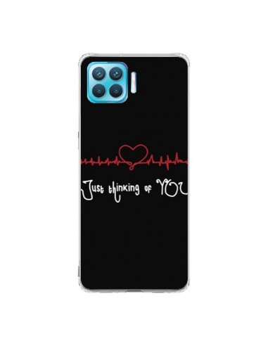 Coque Oppo Reno4 Lite Just Thinking of You Coeur Love Amour - Julien Martinez