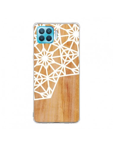 Coque Oppo Reno4 Lite Frozen Stars Etoile Bois Azteque Aztec Tribal - Jenny Mhairi