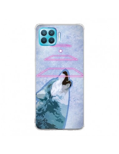 Coque Oppo Reno4 Lite Loup Wolf Spirit - Jonathan Perez