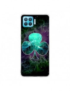Coque Oppo Reno4 Lite Nebula Club Trèfle Galaxie -...