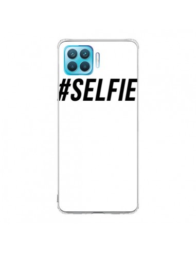Coque Oppo Reno4 Lite Hashtag Selfie Noir Vertical - Jonathan Perez