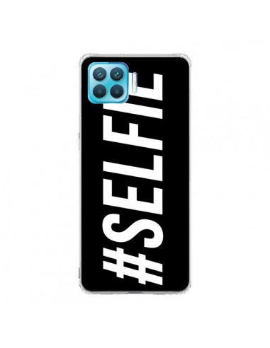 Coque Oppo Reno4 Lite Hashtag Selfie Noir Horizontal - Jonathan Perez