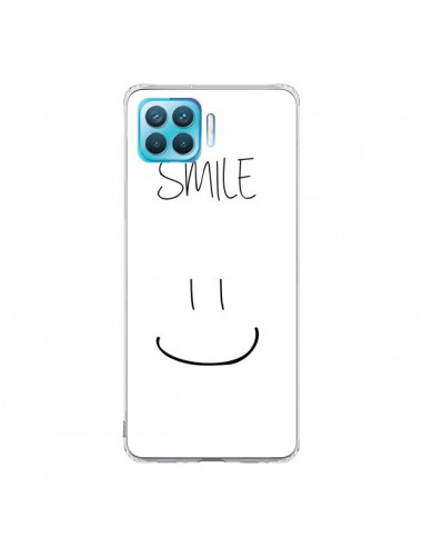 Coque Oppo Reno4 Lite Smile Souriez en Blanc - Jonathan Perez