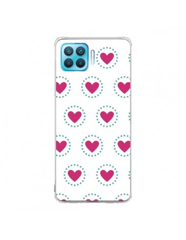 Coque Oppo Reno4 Lite Coeur Cercle - Jonathan Perez