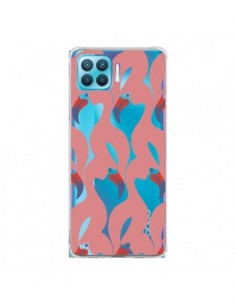 Coque Oppo Reno4 Lite Flamant Rose Flamingo Transparente...