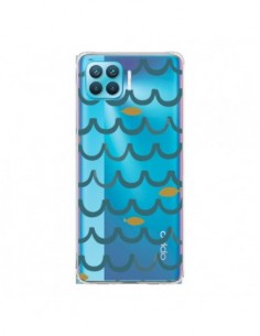 Coque Oppo Reno4 Lite Poisson Fish Water Transparente -...