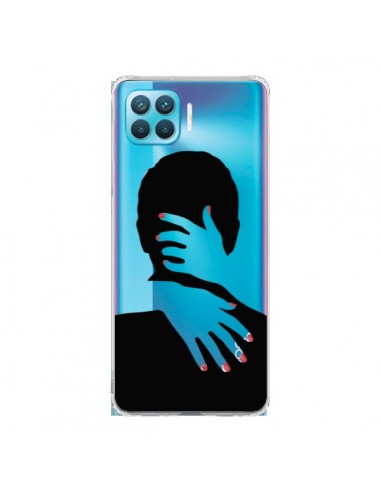 Coque Oppo Reno4 Lite Calin Hug Mignon Amour Love Cute Transparente - Dricia Do