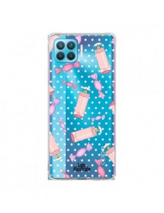 Coque Oppo Reno4 Lite Candy Bonbons Transparente -...