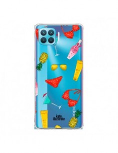 Coque Oppo Reno4 Lite Summer Essentials Ete Essentiel...