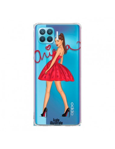 Coque Oppo Reno4 Lite Ariana Grande Chanteuse Singer Transparente - kateillustrate